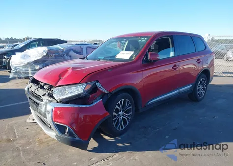 2018 Mitsubishi Outlander Se from USA, damaged, VIN JA4AD3A34JZ032847